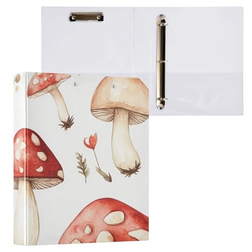 ZRWLUCKY Ringbuch mit 3 Ringen, 3,8 cm, Rot und Weiß, mit Klemmbrett, 1/2 Packungen, Collegeordner für Studenten, 200 Blatt ZRWLUCKY Ringbuch mit 3 Ringen, 3,8 cm, Rot und Weiß, mit Klemmbrett, 1/2 Packungen, Collegeordner für Studenten, 200 Blatt von ZRWLUCKY