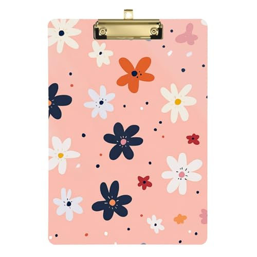 ZRWLUCKY Schöne Blumen-Klemmbretter für personalisierte Klemmbretter für Lehrer, Größe 22,9 x 30,5 cm ZRWLUCKY Schöne Blumen-Klemmbretter für personalisierte Klemmbretter für Lehrer, Größe 22,9 x 30,5 cm von ZRWLUCKY