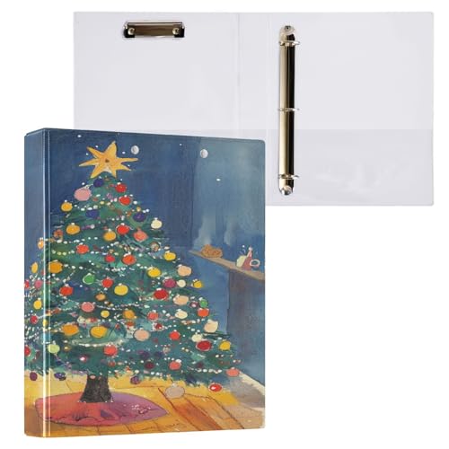 ZRWLUCKY Tree and Lights Twinkling 3,8 cm Notizbuch, 3,8 cm, 3,8 cm, Ordner mit Klemmbrett, 1/2 Packungen, Büroordner, Hardcover ZRWLUCKY Tree and Lights Twinkling 3,8 cm Notizbuch, 3,8 cm, 3,8 cm, Ordner mit Klemmbrett, 1/2 Packungen, Büroordner, Hardcover von ZRWLUCKY