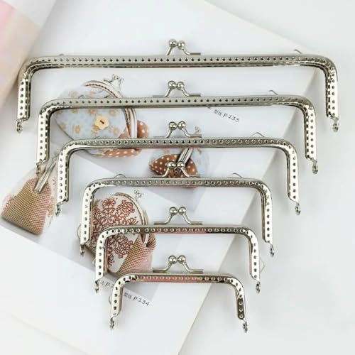 Taschenrahmen Geldbörse Verschluss Rahmen Tasche Kuss Verschluss Verschluss Vintage Metall Geldbörse Rahmen Kuss Verschluss for DIY Handwerk Geldbörse Tasche machen Griff Tasche Zubehör TaschenbüGel(8 Taschenrahmen Geldbörse Verschluss Rahmen Tasche Kuss Verschluss Verschluss Vintage Metall Geldbörse Rahmen Kuss Verschluss for DIY Handwerk Geldbörse Tasche machen Griff Tasche Zubehör TaschenbüGel(8 von ZSREYFNB