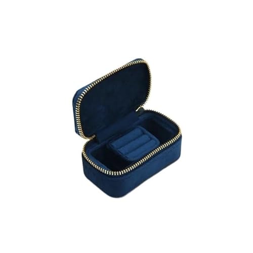 ZSREYFNB Schmuckaufbewahrung Schmuckschatulle, Mini-Reise-Schmuckschatulle, abnehmbare Aufbewahrungsbox for Ringe und Ohrringe SchmuckkäStchen(G119) von ZSREYFNB
