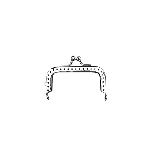 ZSREYFNB Taschenrahmen Metall Geldbörse Rahmen Kuss Verschluss Vintage Tasche Hardware Geldbörse Verschluss Rahmen Tasche Kuss Verschluss Verschluss Griff Tasche Zubehör TaschenbüGel(6.5cm-) von ZSREYFNB