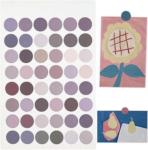 ZSSZD 2400 Stück Runde Klebepunkte Bunt, Morandi Dot Washi Stickers, 15mm & 20mm Punktaufkleber Etiketten Markierungspunkte, Punkt Aufkleber Sticker für Büro, Schule & Zuhause ZSSZD 2400 Stück Runde Klebepunkte Bunt, Morandi Dot Washi Stickers, 15mm & 20mm Punktaufkleber Etiketten Markierungspunkte, Punkt Aufkleber Sticker für Büro, Schule & Zuhause von ZSSZD