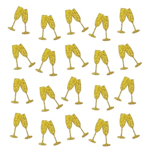 Doppelseitiges Goldglitzer-Papier-Konfetti, Konfetti-Papier, Streutischkonfetti für Geburtstagsparty, Babyparty, Jahrestag, Hochzeit, Abschlussfeier, Party, Dekoration, 100 Stück Doppelseitiges Goldglitzer-Papier-Konfetti, Konfetti-Papier, Streutischkonfetti für Geburtstagsparty, Babyparty, Jahrestag, Hochzeit, Abschlussfeier, Party, Dekoration, 100 Stück von ZSTOWY