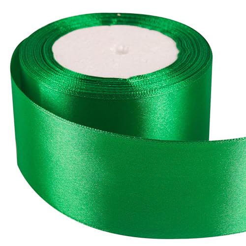 50 mm dunkelgrünes Band zum Verpacken von Geschenken, 25 m, dunkelgrünes Satinband, Stoff, 50 mm dickes Band zum Basteln von Haarschleifen, Weihnachten, Polyesterband, Kuchen, Hochzeit, Party, Ballon, 50 mm dunkelgrünes Band zum Verpacken von Geschenken, 25 m, dunkelgrünes Satinband, Stoff, 50 mm dickes Band zum Basteln von Haarschleifen, Weihnachten, Polyesterband, Kuchen, Hochzeit, Party, Ballon, von ZSYIULIA