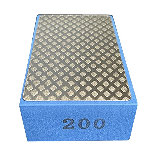 Tragbares Handpolierpad, 90 x 55 mm, Schleifpads für Glas, Fliesen, Metall, Polieren, Schleifen, Handschleifen, 60/100/200/400# Handpolierpads für Glas Tragbares Handpolierpad, 90 x 55 mm, Schleifpads für Glas, Fliesen, Metall, Polieren, Schleifen, Handschleifen, 60/100/200/400# Handpolierpads für Glas von ZSYTF