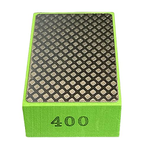 Tragbares Handpolierpad, 90 x 55 mm, Schleifpads für Glas, Fliesen, Metall, Polieren, Schleifen, Handschleifen, 60/100/200/400# Handpolierpads für Glas Tragbares Handpolierpad, 90 x 55 mm, Schleifpads für Glas, Fliesen, Metall, Polieren, Schleifen, Handschleifen, 60/100/200/400# Handpolierpads für Glas von ZSYTF