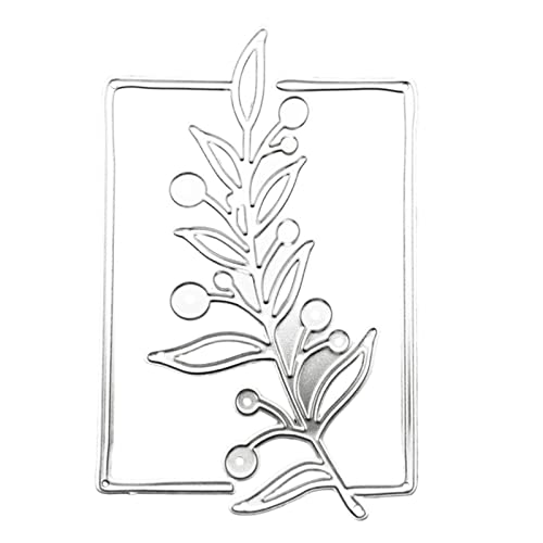 ZSYTF Metall-Stanzform mit Blumen-Spitzenbordüre, Karbonstahl, Stanzformen für Papierkarten, Scrapbooking von ZSYTF