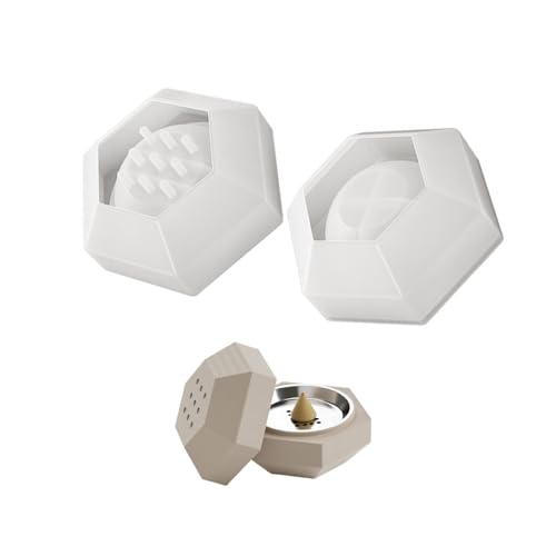 ZSYTF Silikonform für Räucherstäbchenbrenner, zum Basteln, für Beton, Zement, Tassen, Epoxidharz, Aufbewahrungsbox, Silikonformen von ZSYTF
