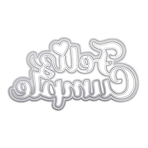 ZSYTF Spanische Metall-Stanzformen, Stempel, Vorlage, Schablonen für Scrapbooking, Dekoration von ZSYTF