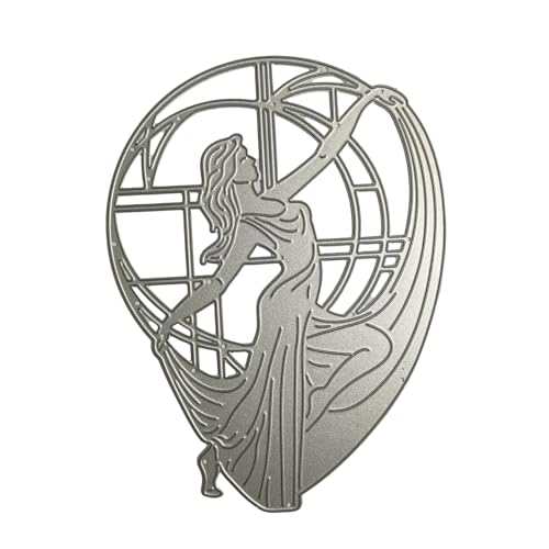 ZSYTF Tänzer-Stanzformen, Metallschablonen für Scrapbooking, Alben, Karten, Fotodekorationen, Vorlagenformen von ZSYTF