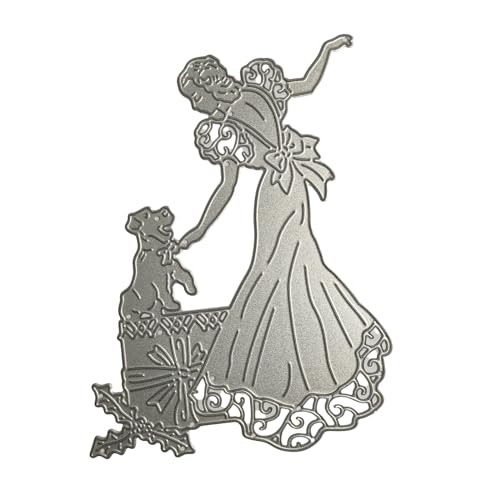 ZSYTF Tänzer-Stanzformen, Metallschablonen für Scrapbooking, Alben, Karten, Fotodekorationen, Vorlagenformen von ZSYTF