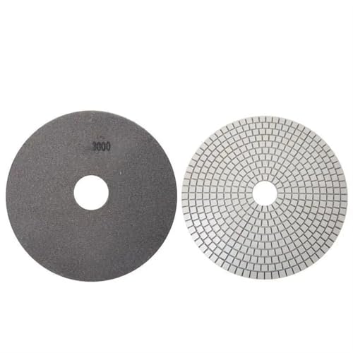 ZSjing 8 Zoll 200 mm Nass-Diamant-Polierscheiben for Granit, Beton, Schleifpapier, Marmor, Arbeitsplatte, Boden, Glas, Quarz, Polierscheibe, 1 Stück ZSjing 8 Zoll 200 mm Nass-Diamant-Polierscheiben for Granit, Beton, Schleifpapier, Marmor, Arbeitsplatte, Boden, Glas, Quarz, Polierscheibe, 1 Stück von ZSjing