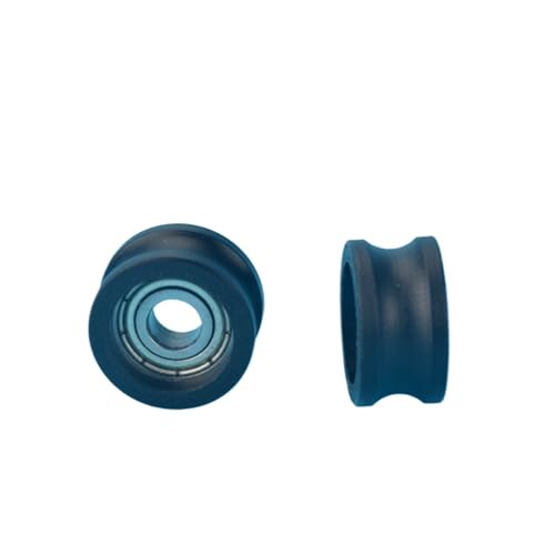 1 Stück 5 x 16 x 8,5 mm U-Nut-Nylon-Kunststoffrad mit Lagertür- und Fensterschiene 5 x 16 x 8,5 mm von ZTOSZSPT
