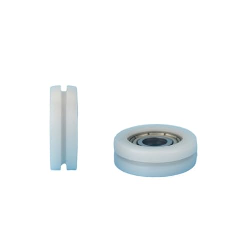1 Stück 5 x 18 x 6 mm U-Nut-Nylon-Kunststoffrad mit gelagerter Tür- und Fensterschiene 5 x 18 x 6 mm 1 Stück 5 x 18 x 6 mm U-Nut-Nylon-Kunststoffrad mit gelagerter Tür- und Fensterschiene 5 x 18 x 6 mm von ZTOSZSPT