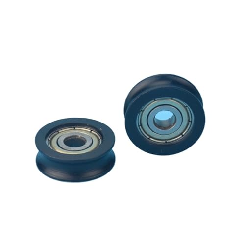 1 Stück 5 x 20 x 7 mm U-Nut-Nylon-Kunststoffrad mit Lager, 5 x 20 x 7 mm Tür, Fenster, Schublade, Vitrinenrolle 1 Stück 5 x 20 x 7 mm U-Nut-Nylon-Kunststoffrad mit Lager, 5 x 20 x 7 mm Tür, Fenster, Schublade, Vitrinenrolle von ZTOSZSPT