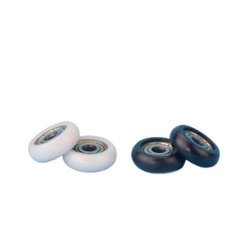 1 Stück 5x21,5x7mm Nylon-Kunststoffrad mit Lager 5x21,5x7mm(H) von ZTOSZSPT