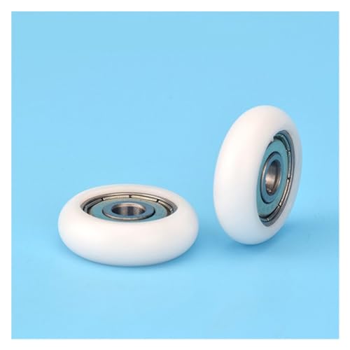 1 Stück 6 x 26 x 8 mm Nylon-Kunststoffrad mit Lager for Tür- und Fensterriemenscheibe, Lager 6 x 26 x 8 mm von ZTOSZSPT