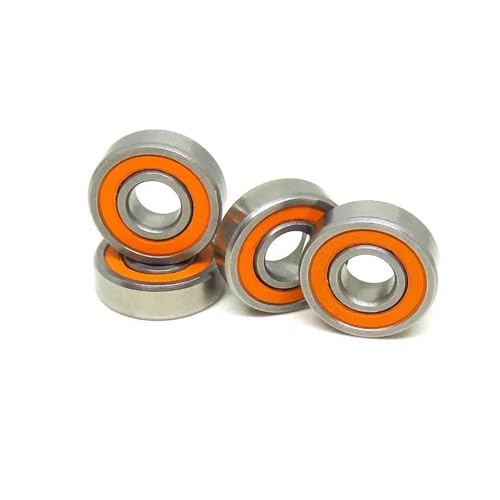 1 Stück S684C 2OS 4x9x4mm ABEC-7 Schwarz Si3N4 Ball Hybrid Keramiklager 684 S684 SMR684 SMR984C RS 2RS Angelrollenlager(S623C-2OS 3x10x4mm) von ZTOSZSPT