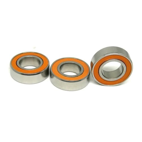 10 Stück ABEC7 S688 2RS Lager 8 x 16 x 5 mm Edelstahl Hybrid Keramiklager S688C SMR688 SMR688C RS 2OS Angelrollenlager(S698C-2OS 8x19x6mm) von ZTOSZSPT
