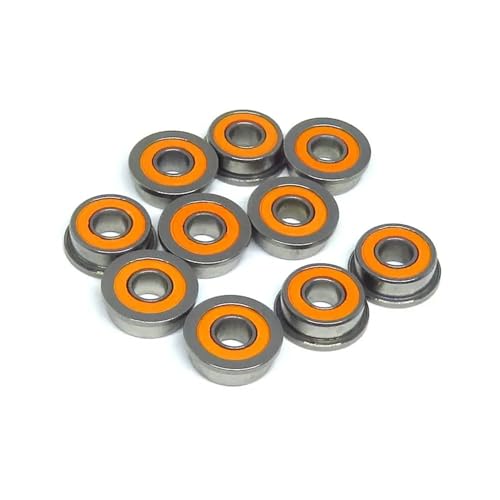 10 Stück SF688 2RS 8x16x5mm ABEC7 Flansch Hybrid Keramiklager 688 S688 F688 SF688 RS 2OS 8 * 16 * 5 Modellflugzeug Flanschlager(SF695C-2OS 5x13x4mm) von ZTOSZSPT