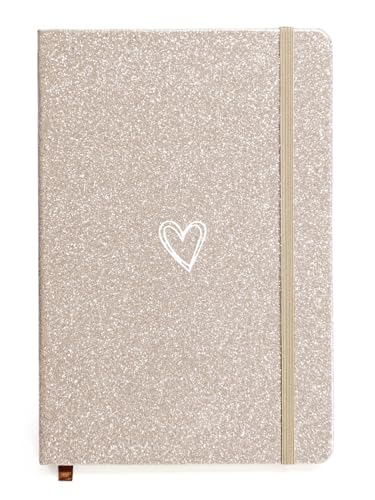 ZTUOK Glitzer-Notizbuch, A5, liniert, A5, Notizblock für Mädchen und Frauen, niedliches glitzerndes Tagebuch mit herzförmigem College, liniert, Hardcover, Notizbuch für Arbeit, Schule, Notizen ZTUOK Glitzer-Notizbuch, A5, liniert, A5, Notizblock für Mädchen und Frauen, niedliches glitzerndes Tagebuch mit herzförmigem College, liniert, Hardcover, Notizbuch für Arbeit, Schule, Notizen von ZTUOK