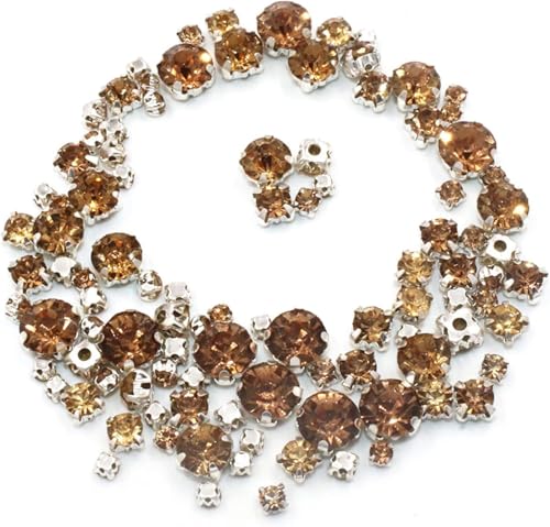 Strass-Kristalle for Aufnähen, 100 Stück/Beutel, gemischte Größen, Glaskristallsteine, lose Perlen for Kleidung, silberne Krallenfassung, Strass-Kristalle for Aufnähen, DIY, Hochzeitskleid (rot)(Cryst Strass-Kristalle for Aufnähen, 100 Stück/Beutel, gemischte Größen, Glaskristallsteine, lose Perlen for Kleidung, silberne Krallenfassung, Strass-Kristalle for Aufnähen, DIY, Hochzeitskleid (rot)(Cryst von ZTZTZ