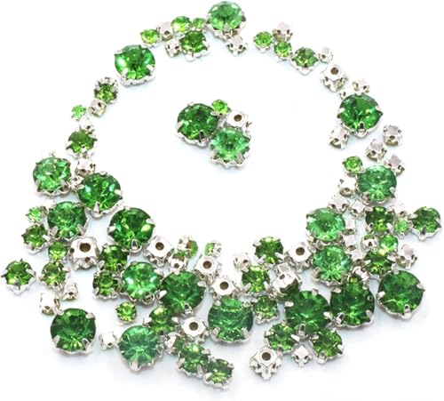 Strass-Kristalle for Aufnähen, 100 Stück/Beutel, gemischte Größen, Glaskristallsteine, lose Perlen for Kleidung, silberne Krallenfassung, Strass-Kristalle for Aufnähen, DIY, Hochzeitskleid (rot)(Light Strass-Kristalle for Aufnähen, 100 Stück/Beutel, gemischte Größen, Glaskristallsteine, lose Perlen for Kleidung, silberne Krallenfassung, Strass-Kristalle for Aufnähen, DIY, Hochzeitskleid (rot)(Light von ZTZTZ