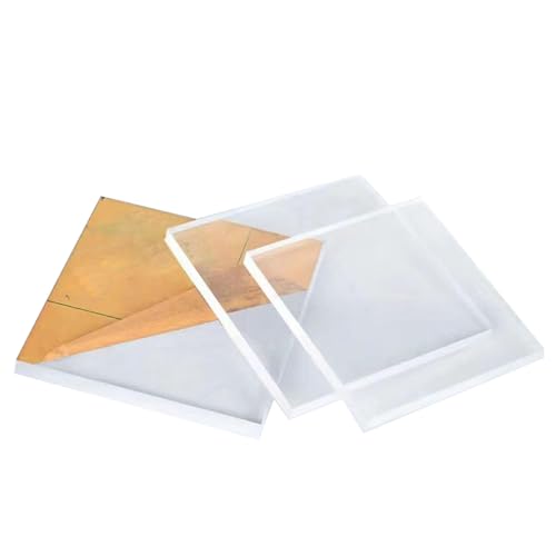 Transparente runde Acrylplatte, Acrylständer, Acrylplatten-Display, geeignet for Modellierwerkzeuge, Breite 30 cm, Dicke 1 mm, 4 Stück (Länge: 35 cm)(Length:35cm) von ZTZTZ