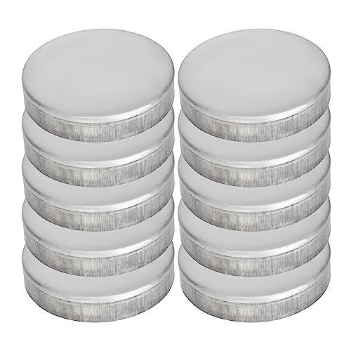 ZTZTZ Zaunpfostenaufsätze, 10-teilige Zaunpfostenkappe, runde Zaunpfostenkappe, verzinkte Eisenpfostenkappen/Laternenpfahl/Pfahlkappen, Schutzdekoration(60mm) von ZTZTZ