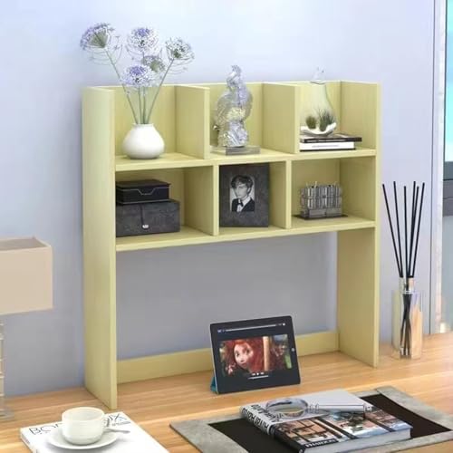 Desktop-Bücherregal 2-lagiges Bücherregal Schreibtisch Bücherregal Schreibtisch Bücherregal Schlafsaal Doppellagiges Desktop-Lagerregal(Green,120cm/47in) von ZUGIATP