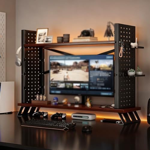 Lift Schreibtisch Bücherregal Schlafsaal Bücherregal Schreibtisch Küche Schlafsaal Home Office Bücherregal(Black double layer combination,70cm/27in) von ZUGIATP