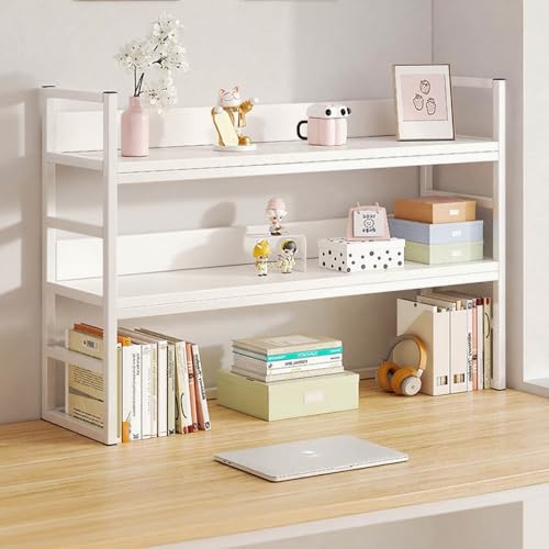 Schreibtisch-Bücherregal, Bücherregal Für Wohnheime, Schreibtisch-Organizer-Regal, Schreibtisch-Aufbewahrungsregal, Mehrzweck-Bücherregal, Aufbewahrungsregal(A1,75cm/29in) von ZUGIATP