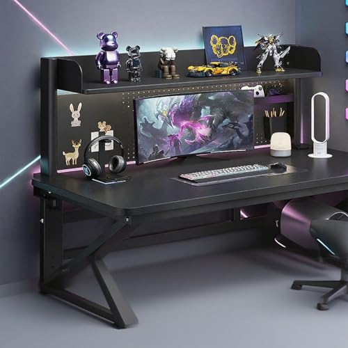 Schreibtisch-Bücherregal Hochklappbares Schreibtisch-Bücherregal Schreibtisch-Stecktafel Geeignet Für Schreibtisch Und Schlafzimmer(Double layer,100 * 95cm/39 * 37in) von ZUGIATP