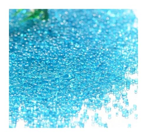 100 g Mikro-Landschafts-Aquarium, Hydrokultur-Pflanzendekoration, Landschaftsbau, Glasperlen, Glas, Sand, Flusssand, gelber Stein FüR BlumentöPfe Und Aquarien(Color-04) von ZUGLQYSX