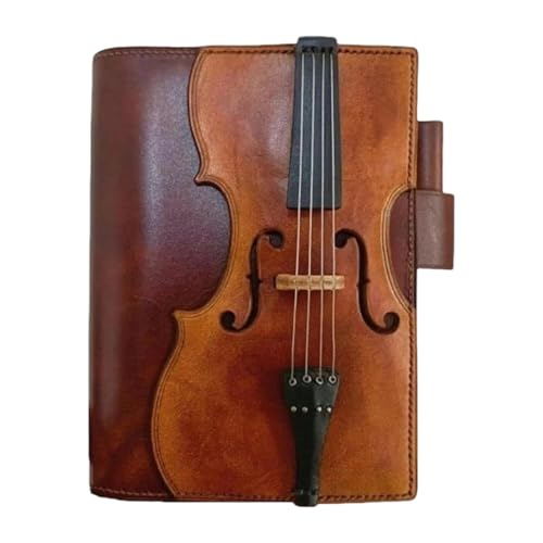 ZUJIABAO 1.Retro Violine Leder Journal Musiknoten Design Tagesplaner für Schule & Bürobedarf Journal Notizbuch Violine Leder Notizblöcke Retro Tagesplaner Einfaches Notizbuch ZUJIABAO 1.Retro Violine Leder Journal Musiknoten Design Tagesplaner für Schule & Bürobedarf Journal Notizbuch Violine Leder Notizblöcke Retro Tagesplaner Einfaches Notizbuch von ZUJIABAO