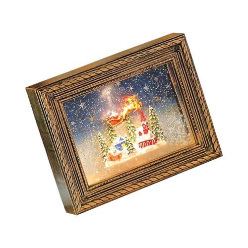 ZUJIABAO Kreative Weihnachtsszene, kombiniert Fotohalter, Melodien-Player und energieeffiziente Innenbeleuchtung, kindersichere musikalische Weihnachtsdekoration ZUJIABAO Kreative Weihnachtsszene, kombiniert Fotohalter, Melodien-Player und energieeffiziente Innenbeleuchtung, kindersichere musikalische Weihnachtsdekoration von ZUJIABAO