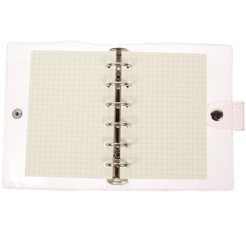 ZUNOXAZ 1 Satz Kreatives Notizbuch Wasserdichter Ringe Binder mit Cover Bling und Blättern für Notizen Planung und für Familie und Freunde von ZUNOXAZ