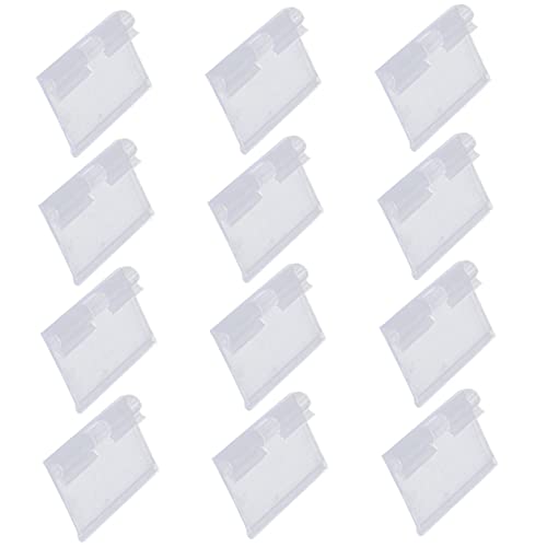 ZUNOXAZ 1 Satz Transparente Etikettenhalter Preisdisplay Für Regale Wiederverwendbar Robustes Kunststoffmaterial Für Supermärkte Und Diy Preisschilder 30 Stück ZUNOXAZ 1 Satz Transparente Etikettenhalter Preisdisplay Für Regale Wiederverwendbar Robustes Kunststoffmaterial Für Supermärkte Und Diy Preisschilder 30 Stück von ZUNOXAZ