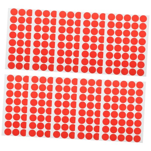 ZUNOXAZ 10 Blatt Farbige Selbstklebende Punkte Aufkleber Rund Farbige Markierungspunkte Etiketten zum Beschriften für Klassifizierung Organisation Büro und Zuhause ZUNOXAZ 10 Blatt Farbige Selbstklebende Punkte Aufkleber Rund Farbige Markierungspunkte Etiketten zum Beschriften für Klassifizierung Organisation Büro und Zuhause von ZUNOXAZ