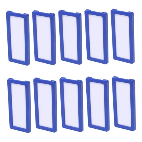 ZUNOXAZ 10 Stück Magnetische Etikettenhalter mit Einschüben und Klebefläche Vielseitig für Büro Schule Bibliothek Schnelle Anbringung Stahlregalen und Aktenordnern Blau ZUNOXAZ 10 Stück Magnetische Etikettenhalter mit Einschüben und Klebefläche Vielseitig für Büro Schule Bibliothek Schnelle Anbringung Stahlregalen und Aktenordnern Blau von ZUNOXAZ
