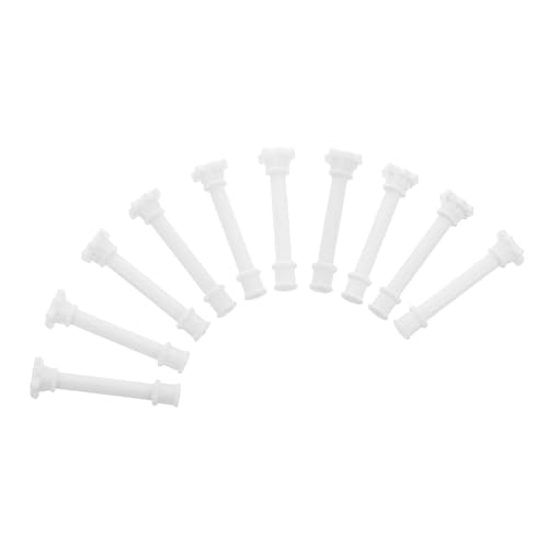 ZUNOXAZ 10 Stück Mini -römische Säulenmodell Hochzeitsspaltentabelle Mikrolandschaftssäule Säulenverzierung Für Die Hochzeit Römische Säulen Plastik Hochzeitssäulen Und -säulen Weiß Abs von ZUNOXAZ