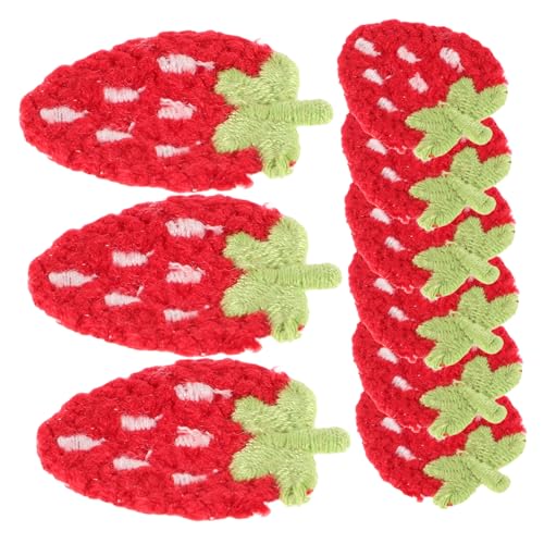 ZUNOXAZ 10 Stück Patches Niedliche Gestickte Erdbeer Aufnäher zum Aufbügeln für Kleidung Taschen und Accessoires Kreative Diy Ergänzungen für Frauen ZUNOXAZ 10 Stück Patches Niedliche Gestickte Erdbeer Aufnäher zum Aufbügeln für Kleidung Taschen und Accessoires Kreative Diy Ergänzungen für Frauen von ZUNOXAZ