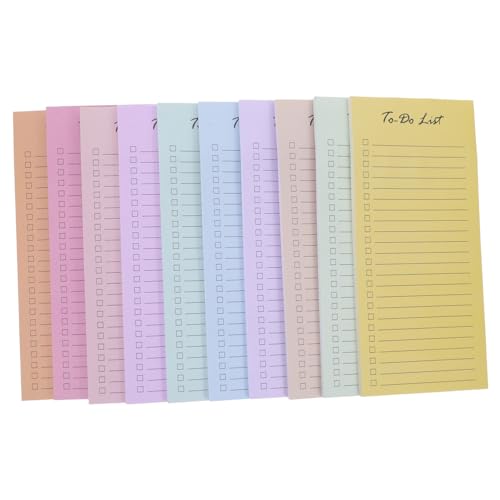 ZUNOXAZ 10 Stück Selbstklebende Haftnotizen pro Block Bunte Macaron Farben Wiederverwendbar Stark Klebend für To Do Listen Einkaufslisten und Schulbedarf ZUNOXAZ 10 Stück Selbstklebende Haftnotizen pro Block Bunte Macaron Farben Wiederverwendbar Stark Klebend für To Do Listen Einkaufslisten und Schulbedarf von ZUNOXAZ