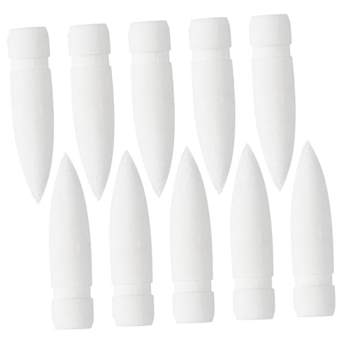 ZUNOXAZ 10 Stück Teiliges Acrylmarker Ersatzspitzen aus Nylon Weiche Langlebige Markerpen Spitzen für Flüssiges Schreiben Kompatibel mit Verschiedenen Acrylfarben für Kunst Basteln und DIY ZUNOXAZ 10 Stück Teiliges Acrylmarker Ersatzspitzen aus Nylon Weiche Langlebige Markerpen Spitzen für Flüssiges Schreiben Kompatibel mit Verschiedenen Acrylfarben für Kunst Basteln und DIY von ZUNOXAZ