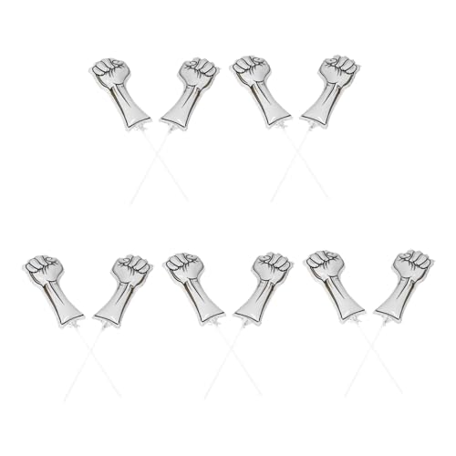 ZUNOXAZ 10 Stück Teiliges Aufblasbare Cheer-ballons Fäustedesign Aluminiumfolie Sportparty Requisiten Leicht Aufzublasen für Basketball Fußball Geburtstagsfeier Unterstützung Fans ZUNOXAZ 10 Stück Teiliges Aufblasbare Cheer-ballons Fäustedesign Aluminiumfolie Sportparty Requisiten Leicht Aufzublasen für Basketball Fußball Geburtstagsfeier Unterstützung Fans von ZUNOXAZ