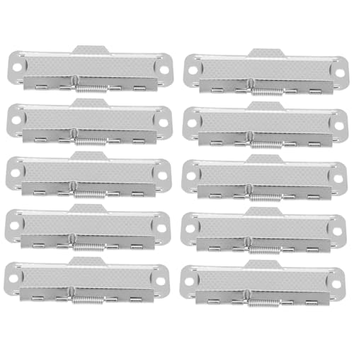 ZUNOXAZ 10 Stück Teiliges Metall Dokumenten und Papierklemmen Vielseitige Büroklammern für Schule und Büro Kompakte Dekorative Binder Clips für Schnelles Ordnen und Organisieren von Akten ZUNOXAZ 10 Stück Teiliges Metall Dokumenten und Papierklemmen Vielseitige Büroklammern für Schule und Büro Kompakte Dekorative Binder Clips für Schnelles Ordnen und Organisieren von Akten von ZUNOXAZ