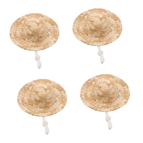 ZUNOXAZ 10 Stück Teiliges Mini Strohhüte Handgewebte Miniatur Sombreros mit Kinnriemen für Puppenhaus DIY Bastelzubehör Stilvolle Stabile und Vielseitig Einsetzbare Puppenhüte ZUNOXAZ 10 Stück Teiliges Mini Strohhüte Handgewebte Miniatur Sombreros mit Kinnriemen für Puppenhaus DIY Bastelzubehör Stilvolle Stabile und Vielseitig Einsetzbare Puppenhüte von ZUNOXAZ