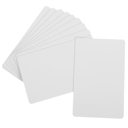 ZUNOXAZ 10 Stück Teiliges PVC Blanko Kartenset Beidseitig Bedruckbar Mil Stark Langlebig und Reißfest als Mitarbeiter und Mitgliedskarten DIY und Etikettenkarten Vielseitig für ZUNOXAZ 10 Stück Teiliges PVC Blanko Kartenset Beidseitig Bedruckbar Mil Stark Langlebig und Reißfest als Mitarbeiter und Mitgliedskarten DIY und Etikettenkarten Vielseitig für von ZUNOXAZ