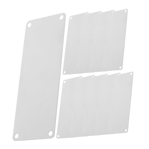 ZUNOXAZ 10 Teiliges Edelstahl Blanko Türschilder mit Löchern Robustes Vielseitiges Namensschild zum Gravieren und Beschriften für DIY und Gewerbliche Nutzung ZUNOXAZ 10 Teiliges Edelstahl Blanko Türschilder mit Löchern Robustes Vielseitiges Namensschild zum Gravieren und Beschriften für DIY und Gewerbliche Nutzung von ZUNOXAZ